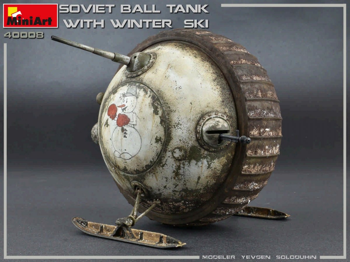 MiniArt 40008 SOVIET BALL TANK w/ WINTER SKI. INTERIOR KIT 1/35 – Bild 3