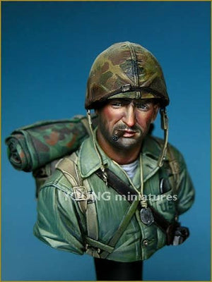 Young Miniatures YM1813 SUSMC IWOJIMA 1945 1/10 – obrázek 3