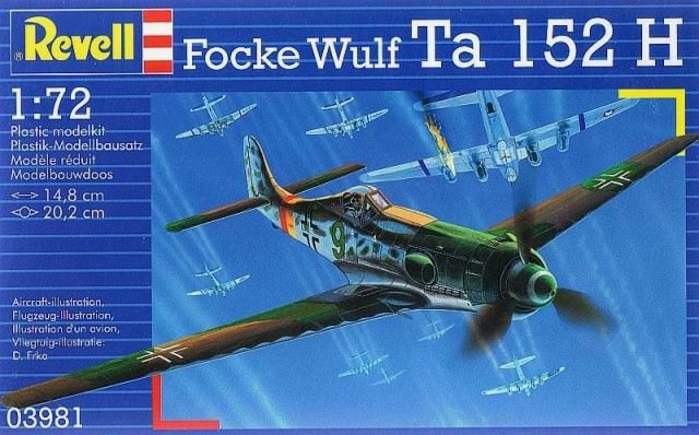 Revell 03981 Focke Wulf Ta152H 1/72
