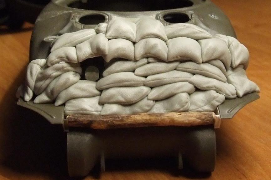 Panzer Art RE35-115 Sand armor for M4A1 Sherman tanks (early hull) 1/35 – obrázek 2