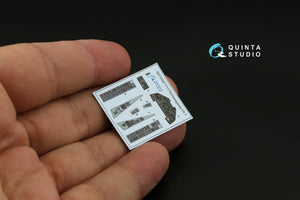 Quinta Studio QD72067 F-117A 3D-Printed &amp;amp; colored Interior on decal paper (Hasegawa) 1/72 – image 4