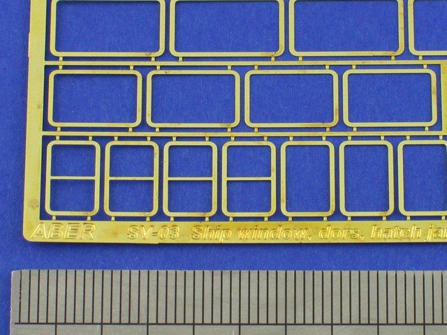 Aber SV-03 Windows, doors, hatch jambes various scales (first selection) – obrázek 2