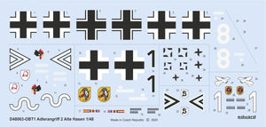Eduard D48063 ADLERANGRIFF: Alte Hasen 1/48 EDUARD