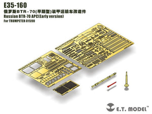 ET Model E35-160 Russian BTR-70 APC(Early version) (For TRUMPETER 01590) (1/35)