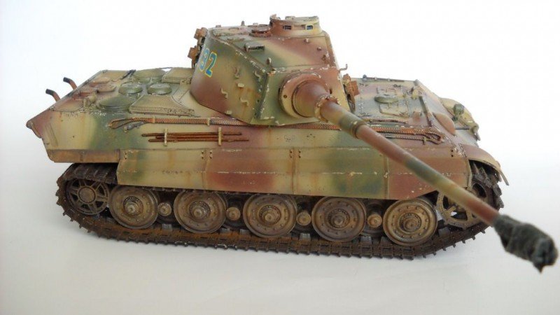 Dragon 6254 Sd.Kfz. 182 King Tiger Henschel Turret 1/35 – obrázek 6