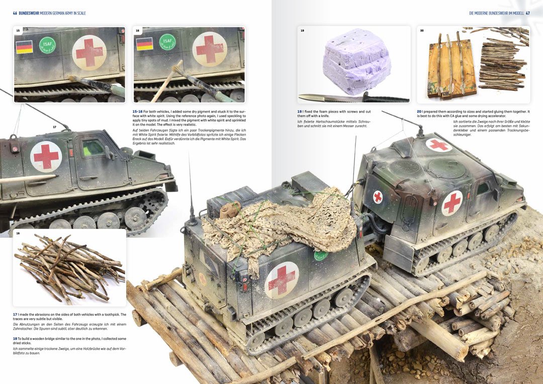 AK Interactive AK524 BUNDESWEHR – MODERN GERMAN ARMY IN SCALE EN/DE – obrázek 3