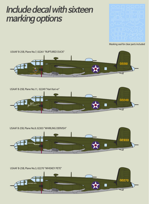 Academy 12336 USAAF B-25B THE BATTLE OF MIDWAY 80th ANNIVERSARY 1/48 – image 5