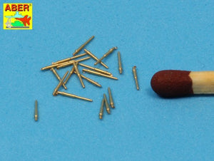 Aber 350L-25 Set of 20 pcs 28 mm (1.1in) L/75Mk.1 barrels for US Navy ships (1/350) – Bild 2