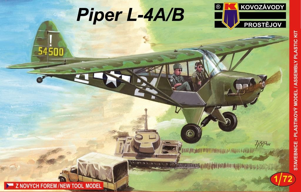 Kozavody Prostejov KPM0040 Piper L-4A/B 1/72