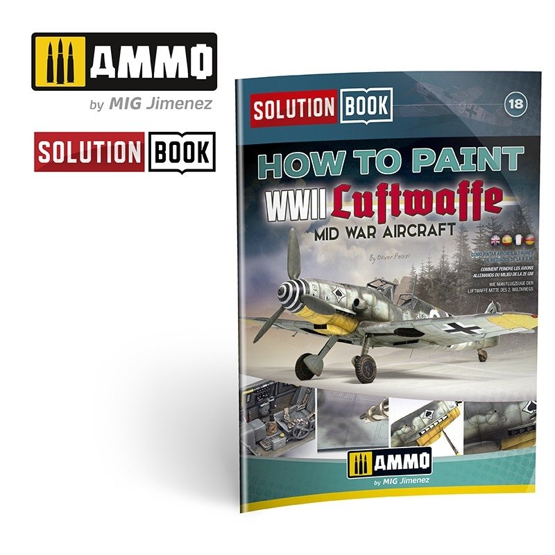 AMMO of Mig Jimenez 7726 SOLUTION BOX – WWII Luftwaffe Mid War Aircraft – image 2