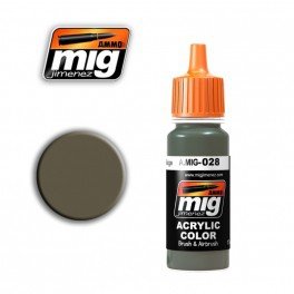AMMO of Mig Jimenez 0028 RAL7050 F7 GERMAN GRAY BEIGE