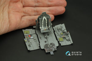 Quinta Studio QD32217 P-40N early 3D-Printed colored Interior on decal paper (Hasegawa/Eduard) 1/32 – image 6
