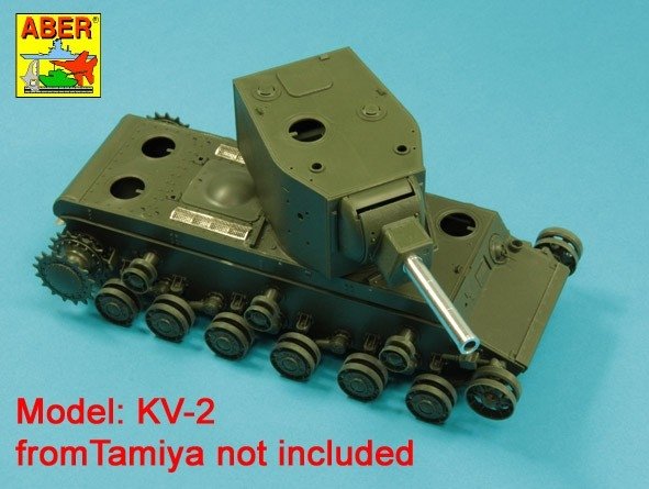 Aber 35L-324 152.4mm M-10S barrel for Soviet KV-2 tank 1/35 – Bild 5