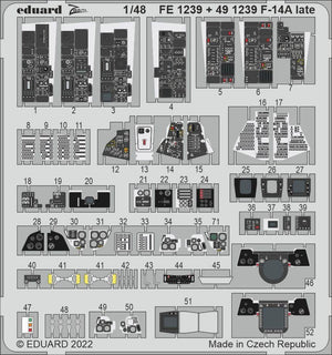 Eduard 491239 F-14A late interior TAMIYA 1/48 – image 2