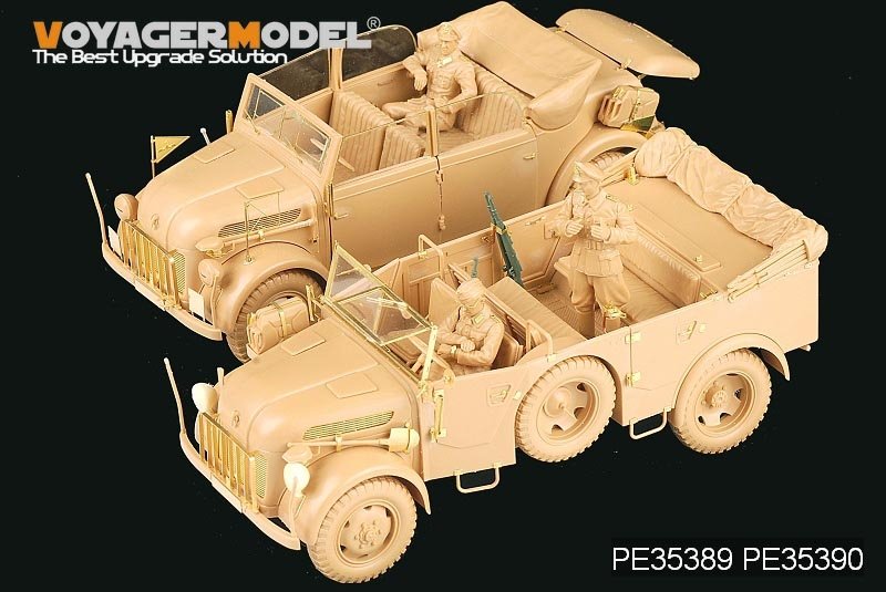 Voyager Model PE35389 WWII German Steyr 1500A Kommandeurwagen for TAMIYA 35235 1/35 – Bild 10