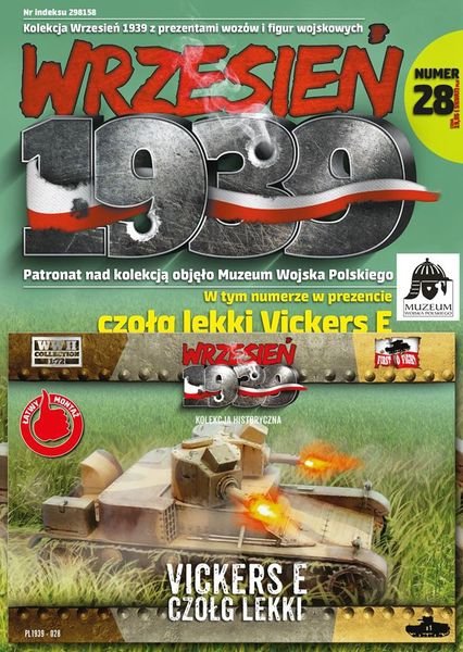 First to Fight PL028 Vickers E Light Tank (1/72)