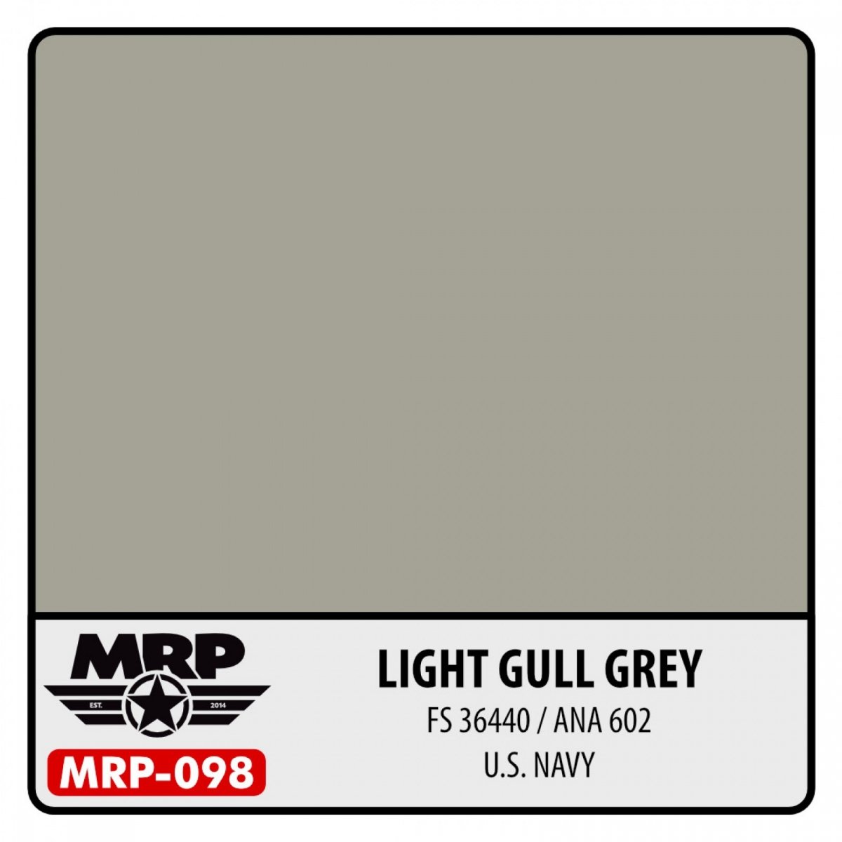 MR. Paint MRP-098 US NAVY LIGHT GULL GRAY FS36440 ANA 602 US Navy 30ml