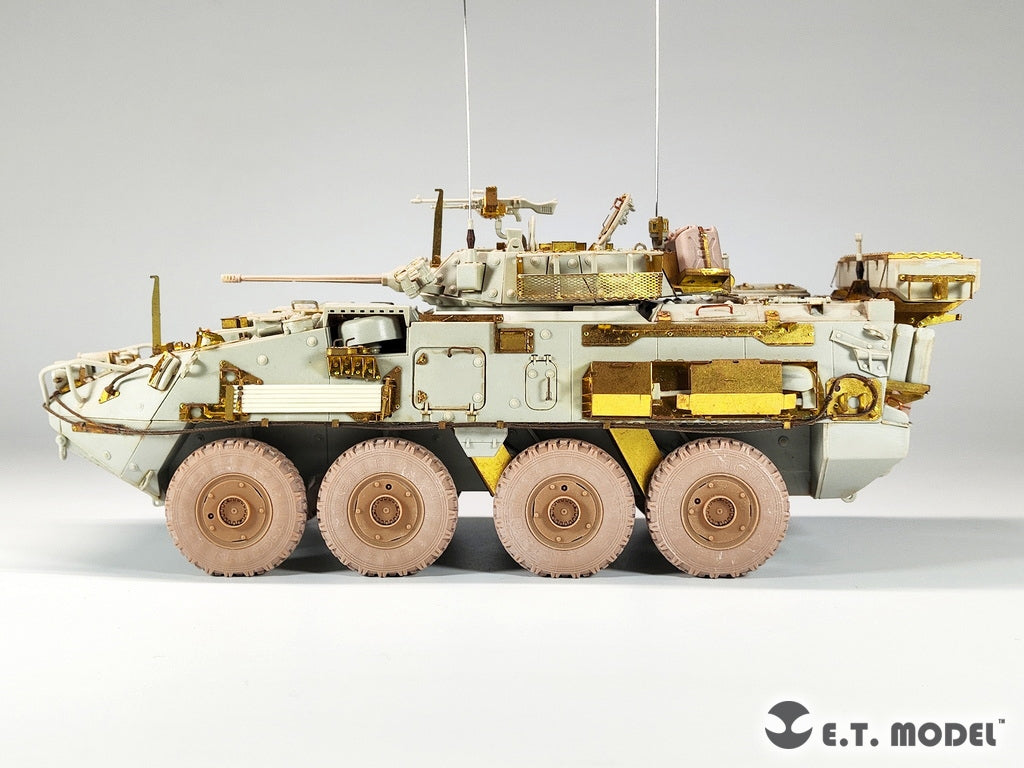 ET Model P35-155 USArmy Stryker Armored Vehicle Sagged Wheels For TRUMPETER Kit 1/35 – Bild 8