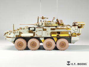 ET Model P35-155 USArmy Stryker Armored Vehicle Sagged Wheels For TRUMPETER Kit 1/35 – Bild 8