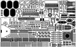 Pontos 35033F1 ADMIRAL GRAF SPEE 1939 Detail Up Set 1/350 – obrázek 9