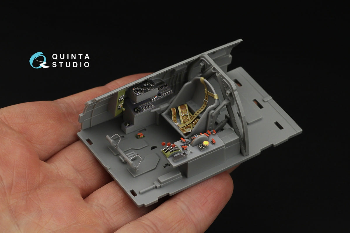 Quinta Studio QD32245 N1K2-J Shidenkai 3D-Printed &amp;amp; colored Interior on decal paper (Hasegawa) 1/32 – obrázek 7