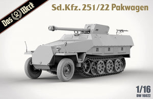 Das Werk DW16022 Sd.Kfz. 251/22 Pakwagen 1/16 – zdjęcie 2