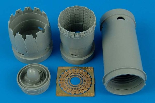 Aires 2095 F-16C bloc 30/40/50/60 tuyère d'échappement 1/32 Tamiya