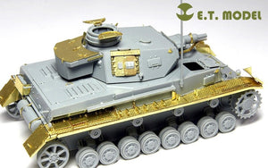 ET Model E72-007 WWII German Pz.Kpfw.IV Ausf. F1 For DRAGON 7321 1/72 – image 3