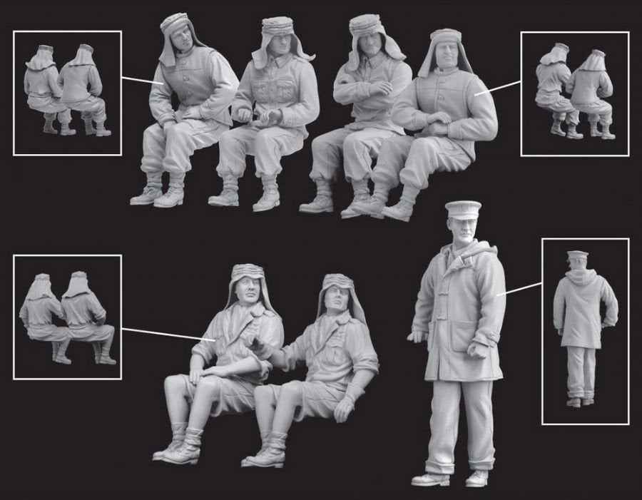 Dragon 6682 SAS Vehicle Crews North Africa 1942 1/35 – image 2