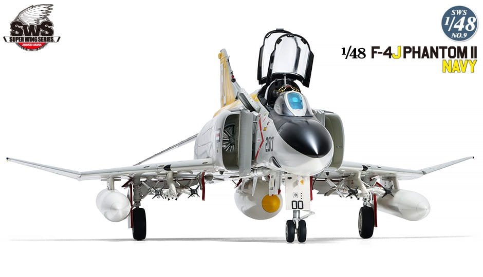 Zoukei-Mura SWS4809 F-4J Phantom II Navy 1/48 – zdjęcie 4
