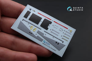 Quinta Studio QD32073 A-10C 3D-Printed &amp;amp; colored Interior on decal paper (for Trumpeter kit) 1/32 – immagine 5