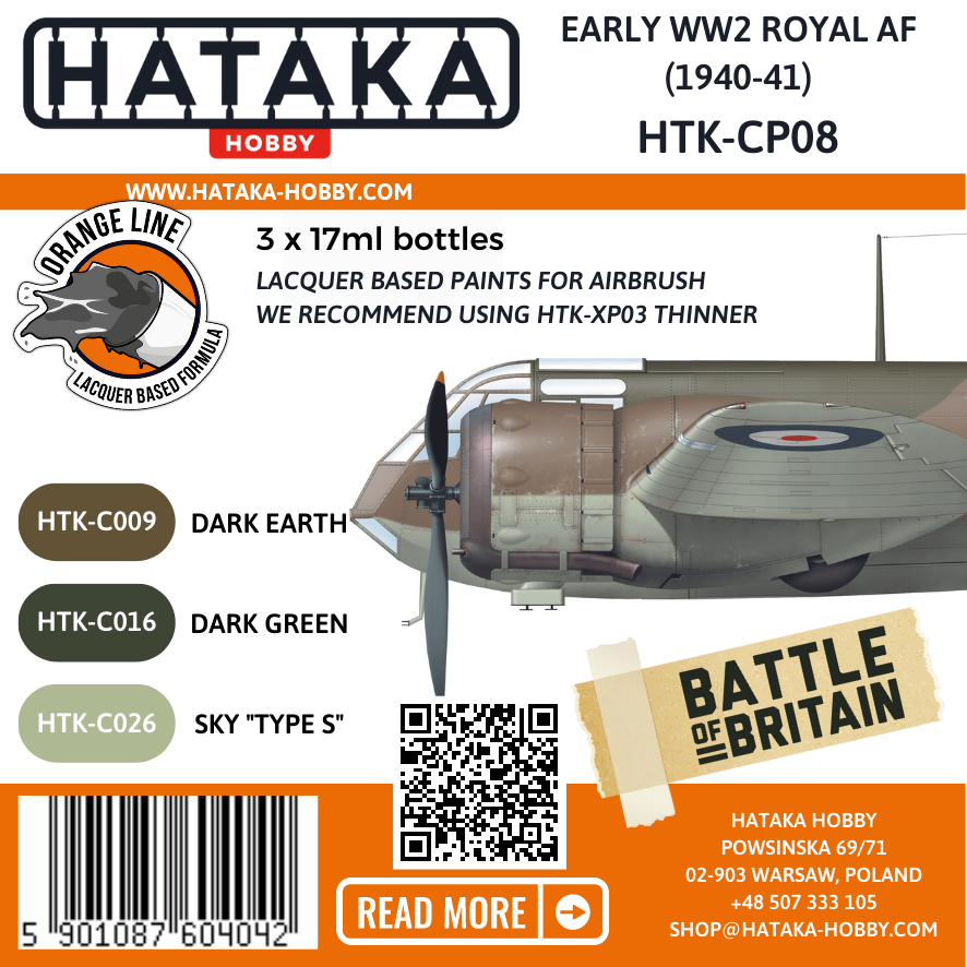Hataka Hobby HTK-CP08 Early WW2 Royal AF (1940-41) – image 2