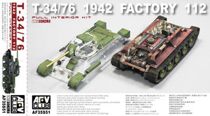AFV Club 35S51 T-34/76 1942 Factory 112 with transparent turret (1/35)
