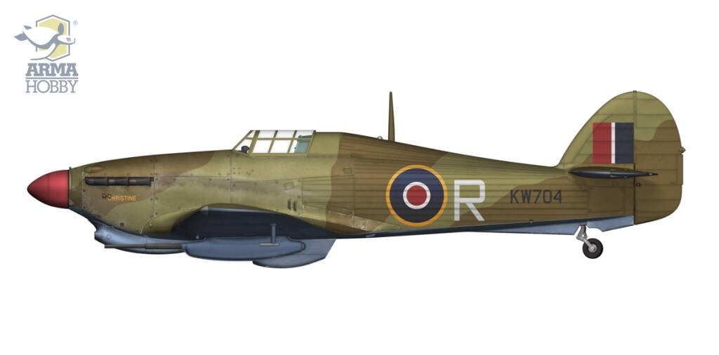 Arma Hobby 70062 Hurricane Mk II D 1/72 – image 11