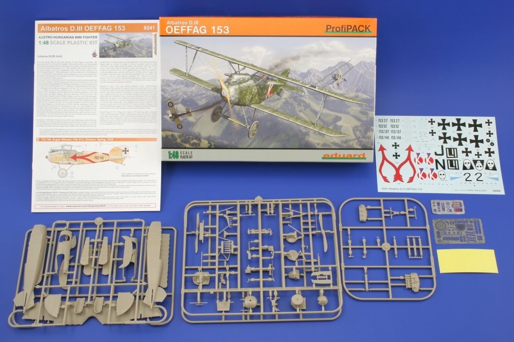 Eduard 8241 Albatros D. III OEFFAG 153 1/48 – obrázek 2