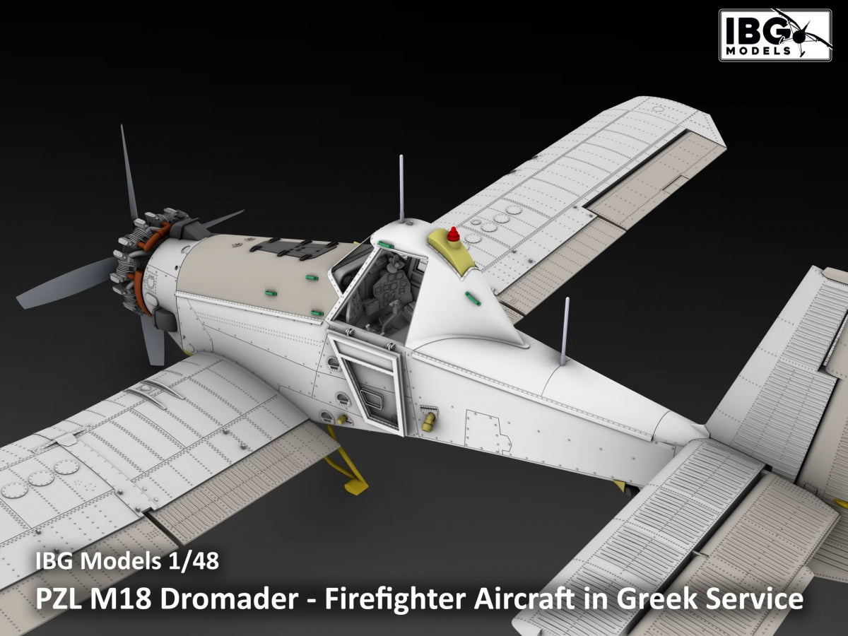 IBG 48004 PZL M18 Dromader - Firefighter Aircraft in Greek Service 1/48