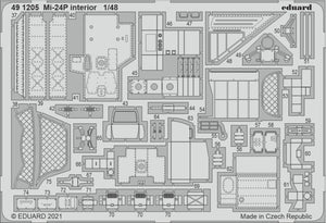 Eduard 491205 Mi-24P interior ZVEZDA 1/48 – zdjęcie 2