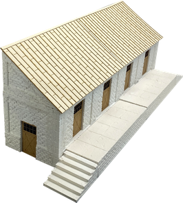 RT-Diorama 35023 RAILROAD WAREHOUSE 1/35 – zdjęcie 3