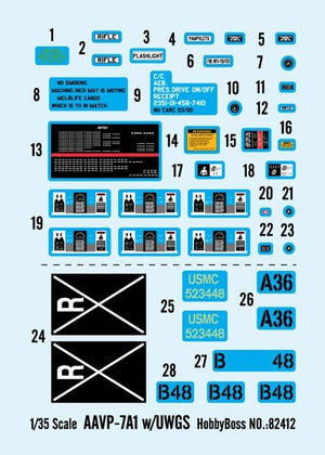 Hobby Boss 82412 AAVP-7A1 w/UWGS 1/35 – Bild 3