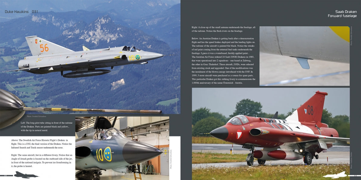 HMH Publications DH-031 Saab 35 Draken - Aircraft in Detail 031 (English Version) – image 2