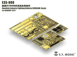 ET Model E35-099 Swedish Infantry Fighting Vehicle CV9040B (For ACADEMY 13217) (1/35)