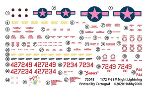 Hobby 2000 72043 P-38M Night Lightning – DRAGON 1/72 – obrázek 3