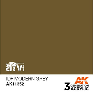 AK Interactive AK11352 IDF Modern Gray 17ml