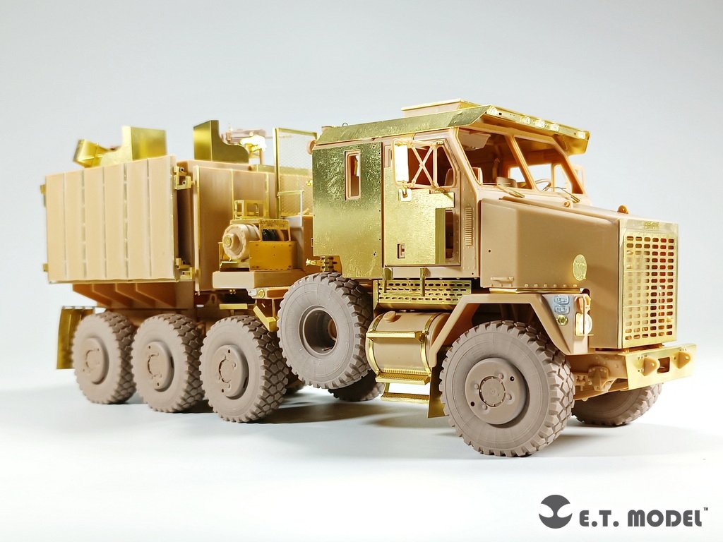 ET Model P35-126 Modern US M1070 Truck Tractor Sagged Wheels for Hobby Boss kit 1/35 – image 7