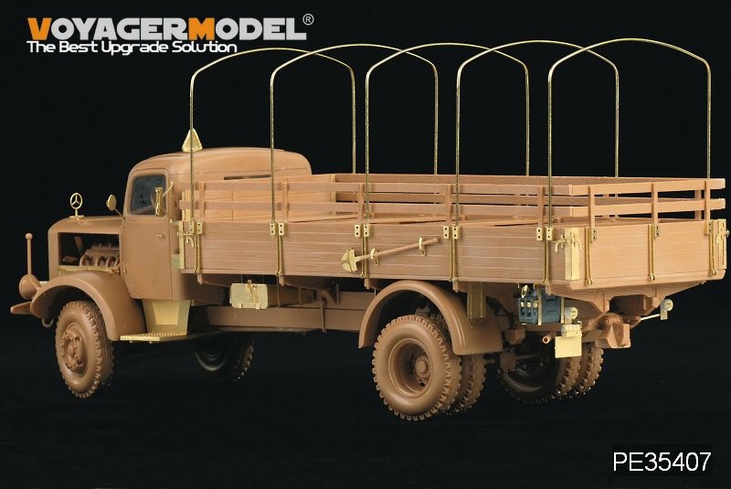 Voyager Model PE35407 WWII German Benz L4500A truck for zvezda 02312 1/35 – obrázek 8