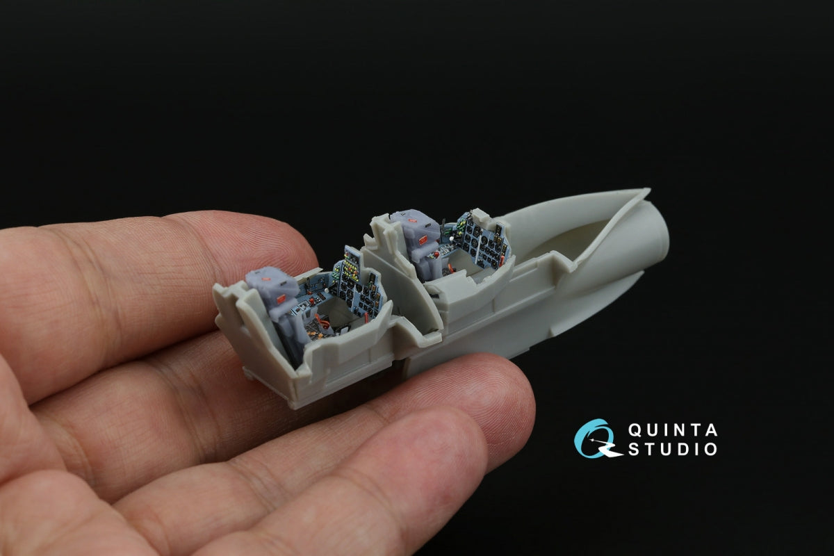 Quinta Studio QD+72167 Su-17UM3 3D-Printed &amp;amp; colored Interior on decal paper (Modelsvit) (with 3D-printed resin part) 1/72 – image 9