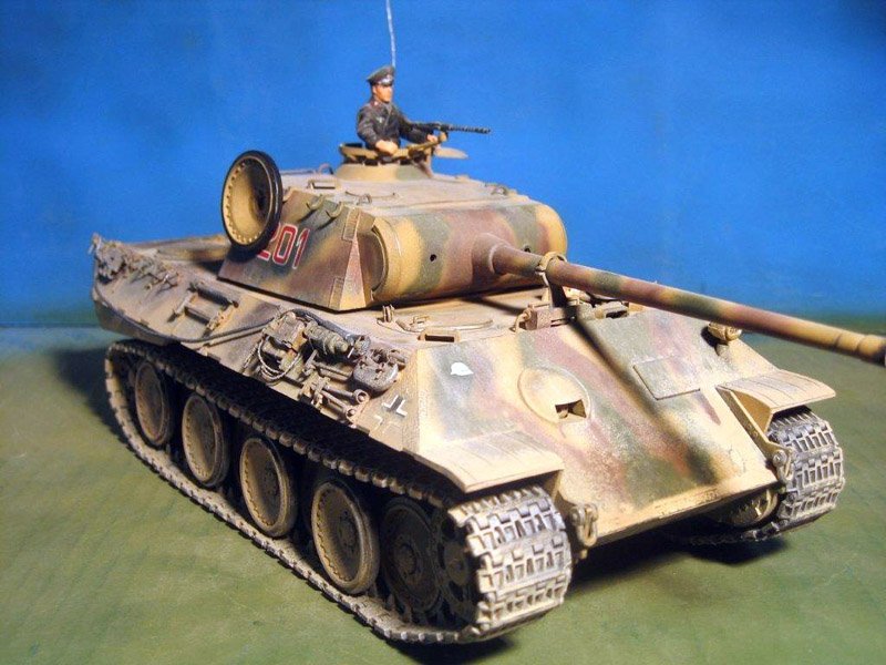 Eureka XXL ER-2501 Towing cable for Pz.Kpfw.V Panther Ausf.G Tank 1/25 – obrázek 9