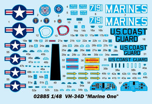 Trumpeter 02885 VH-34D &amp;#39;Marine One&amp;#39; 1/48 – imagen 4