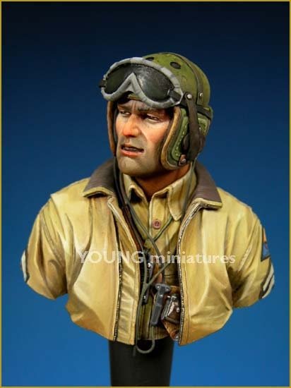Young Miniatures YM1808 US TANK CREW Europe WWII 1/10 – Bild 2