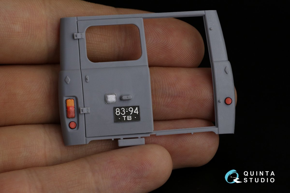 Quinta Studio QD35040 UAZ-452 3D-Printed &amp;amp; colored Interior on decal paper (Zvezda) 1/35 – image 7